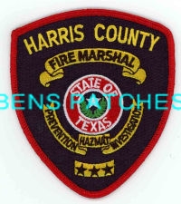 TEXAS,A,HARRIS COUNTY FIRE MARSHAL 1
